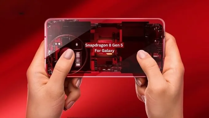 Hiệu năng mạnh mẽ nhờ chip Snapdragon 8 Elite Gen 5 for Galaxy