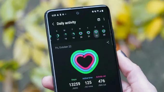 Samsung Health - App đếm bước chân mặc định trên Samsung