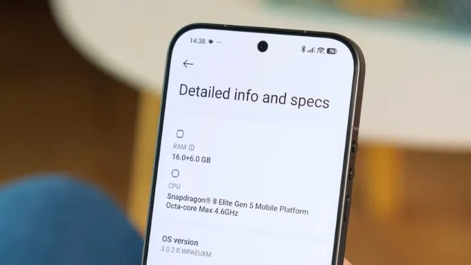 SM8850-AC là phiên bản Snapdragon 8 Elite Gen 5 tiêu chuẩn