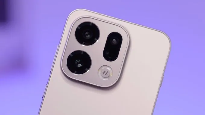 Find X9 trang bị bộ ba ống kính đồng độ phân giải 50MP