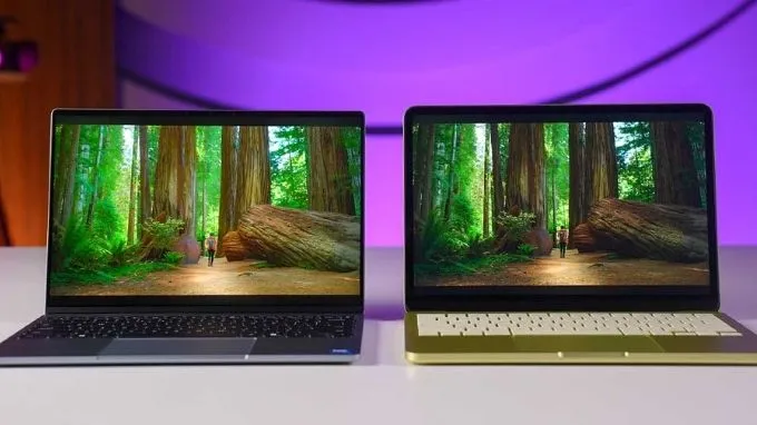 Kích thước và độ phân giải cao giúp không gian hiển thị của XPS 13 rộng rãi hơn