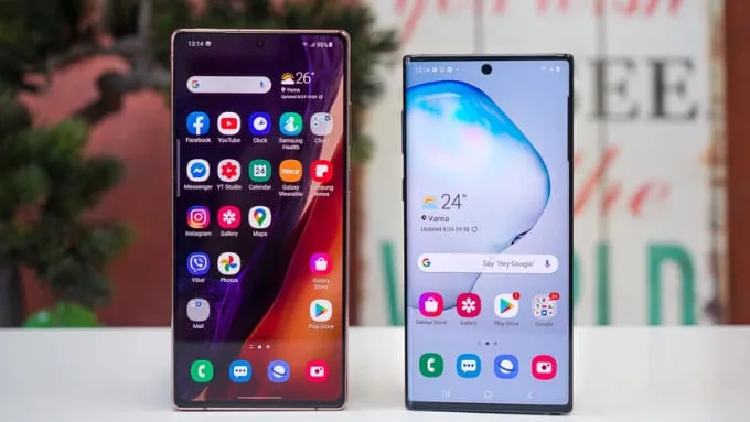 Galaxy Note20 hướng đến không gian hiển thị rộng rãi hơn