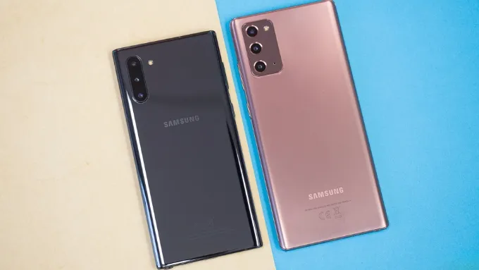 Galaxy Note20 sở hữu phong cách thiết kế vuông vức