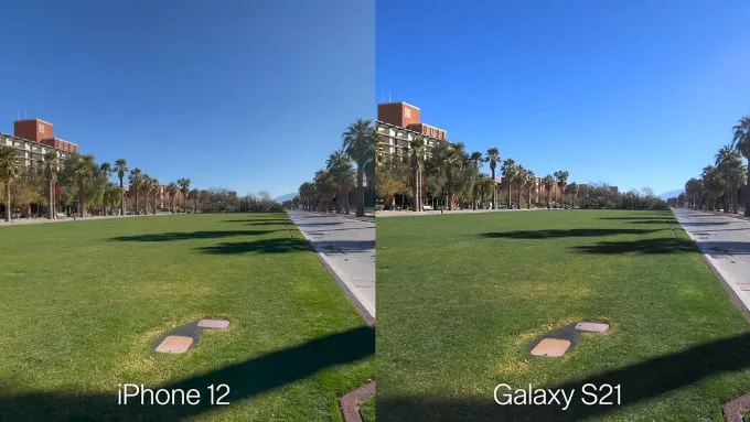 iPhone 12 sử dụng hệ thống camera kép