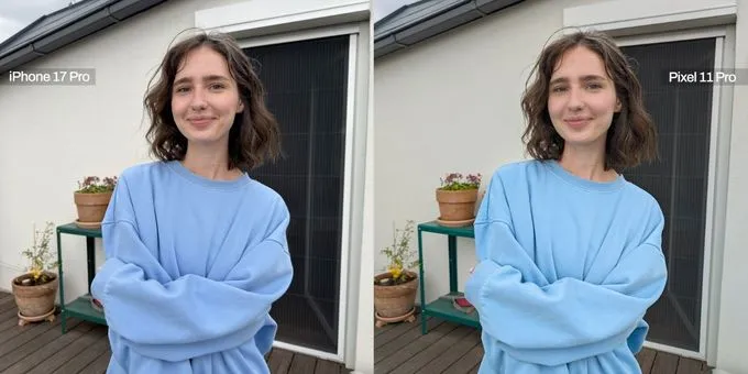 So sánh Pixel 11 Pro vs iPhone 17 Pro về camera chính
