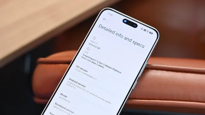 Cao cấp nhất trong bộ ba là Redmi Note 17 Pro Max với Snapdragon 6 Gen 5