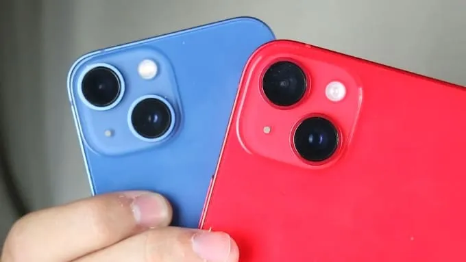 So sánh iPhone 14 Plus và iPhone 13 Mini về camera