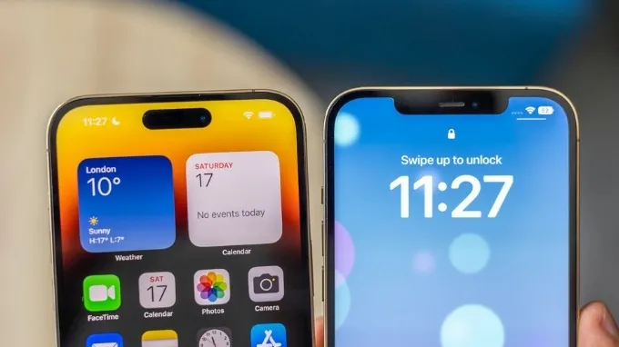 iPhone 14 Pro Max được trang bị Dynamic Island hiện đại hơn