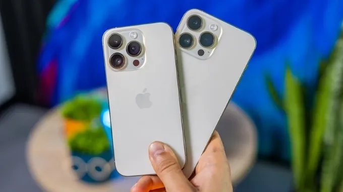 So sánh iPhone 14 Pro và iPhone 14 Pro Max về thiết kế
