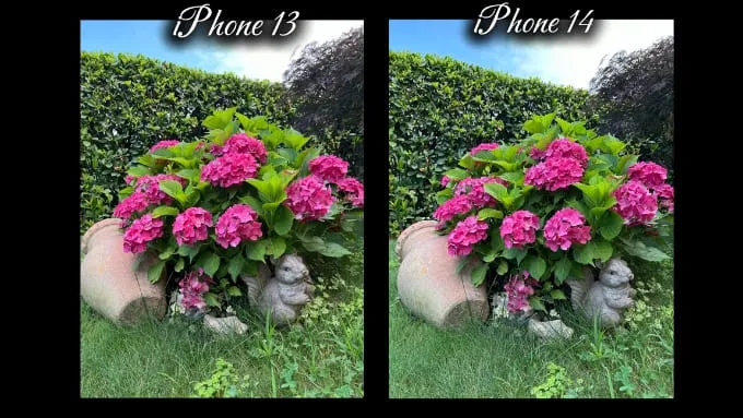 Điểm khác biệt nằm ở camera chính của iPhone 14 khi được nâng cấp lên khẩu độ f/1.5