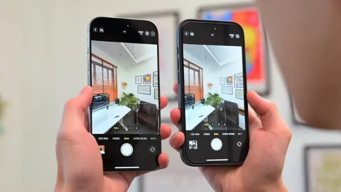 So sánh iPhone 15 Pro và iPhone 16 Pro về camera