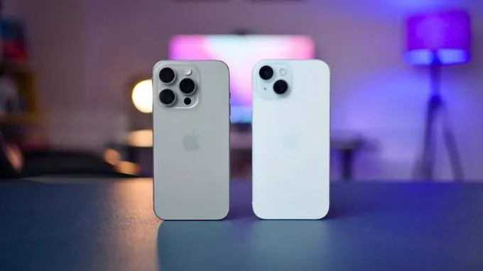 So sánh iPhone 15 bản tiêu chuẩn và iPhone 15 Pro