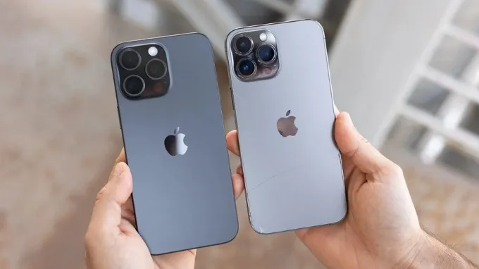 Có sự khác biệt đáng chú ý giữa iPhone 13 Pro Max vs iPhone 16 Pro Max về mặt ngoại hình