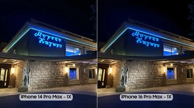 Sự khác biệt về camera giữa iPhone 16 Pro Max và iPhone 14 Pro Max