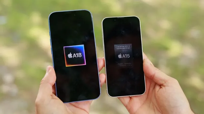 iPhone 16 khi máy được trang bị bộ vi xử lý thế hệ mới Apple A18