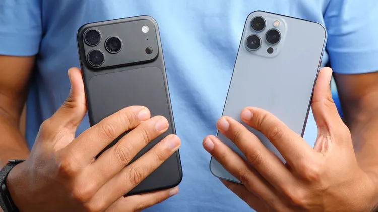 So sánh iPhone 18 Pro Max và iPhone 13 Pro Max về mặt ngoại hình