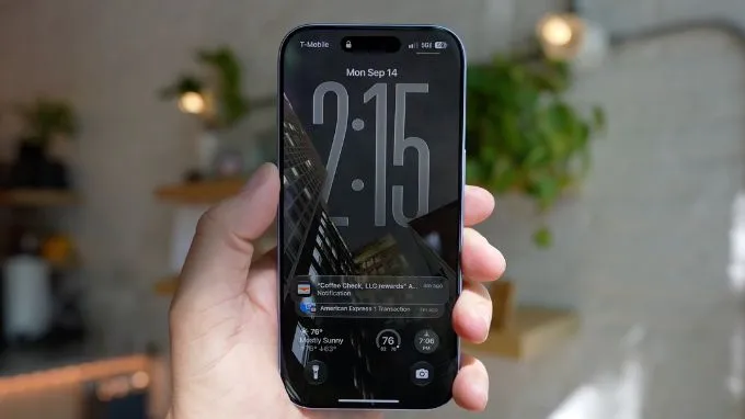 iPhone 18 Pro phù hợp với người thích màn hình vừa phải nhưng vẫn có độ sắc nét cao