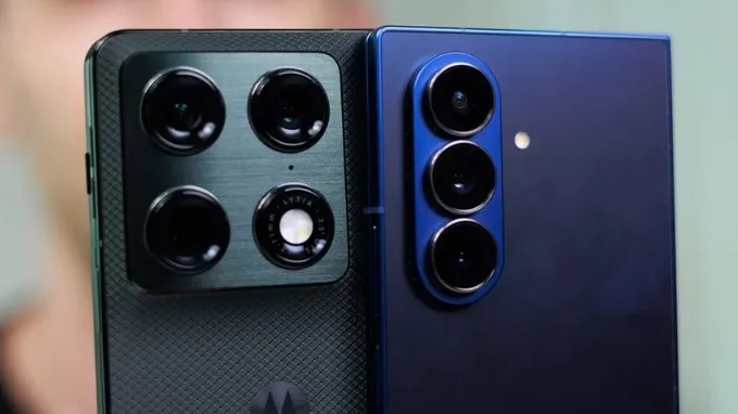 So sánh Motorola Razr Fold và Galaxy Z Fold 7 về camera