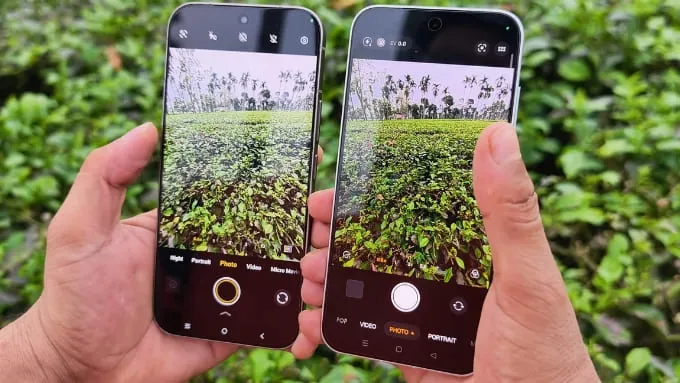 So sánh OPPO Reno16 vs Vivo V70 Elite về camera