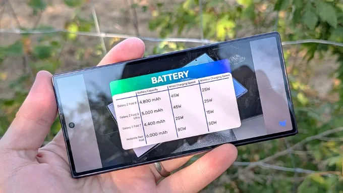 Galaxy Z Fold8 Ultra sử dụng pin silicon-Carbon 5.000 mAh