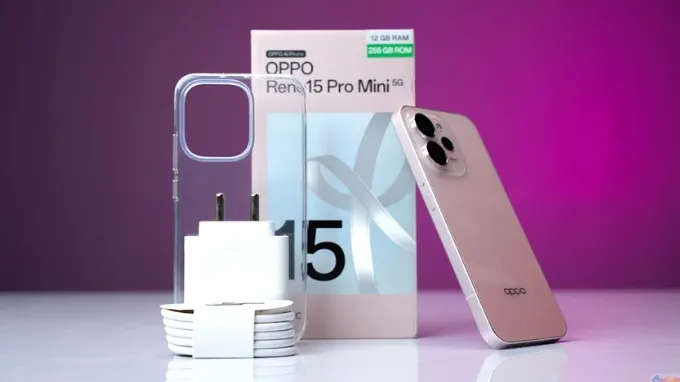 Về tốc độ sạc, OPPO Reno16 F vs OPPO Reno15 Pro Mini gần như không có nhiều khác biệt