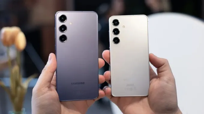 So sánh Galaxy S24 và Galaxy S24 Plus về thiết kế