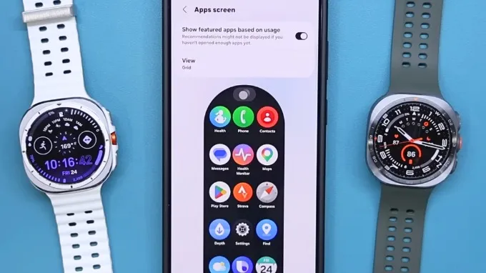 So sánh Samsung Galaxy Watch Ultra 2 và Galaxy Watch Ultra về phần mềm