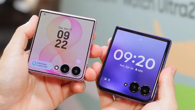 Galaxy Z Flip8 được trang bị màn hình Super AMOLED 4.1 inch
