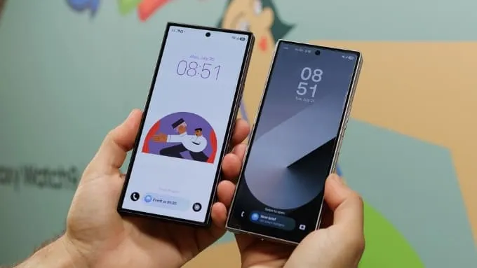 Cả Galaxy Z Fold8 Ultra và Galaxy Z Fold6 đều sử dụng hệ thống màn hình kép Dynamic AMOLED 2X