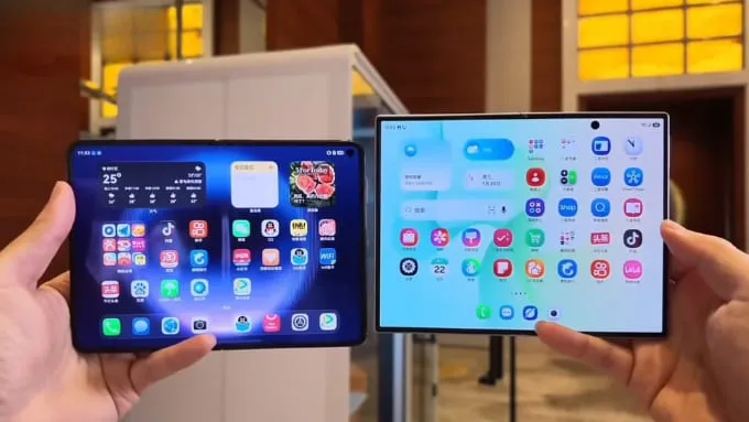 Pura X Max được trang bị màn hình chính Foldable LTPO2 OLED 7.7 inch
