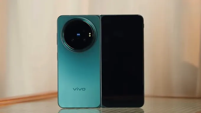 Vivo X Fold 6 gây ấn tượng với thiết kế mỏng nhẹ dù được trang bị viên pin dung lượng lớn