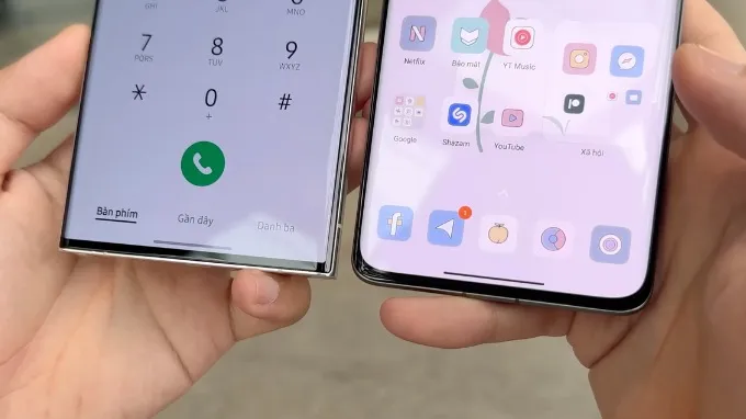 So sánh Xiaomi 13 Ultra và Galaxy S23 về thiết kế viền màn hình