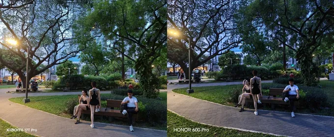 HONOR 600 Pro xử lý vùng tối tốt hơn, giữ lại được nhiều chi tiết