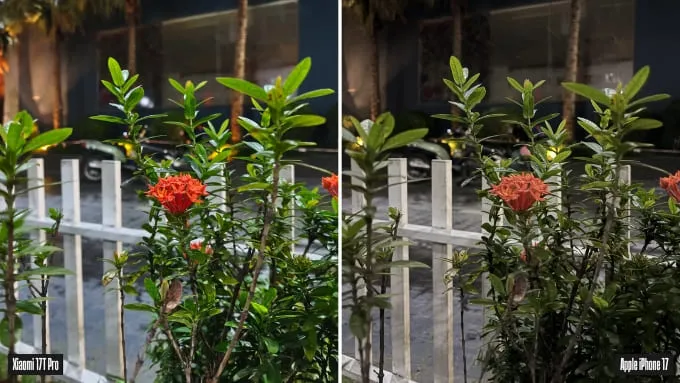 Dù không có lợi thế về zoom xa như Xiaomi 17T Pro, iPhone 17 vẫn được đánh giá cao nhờ khả năng xử lý ảnh ổn định