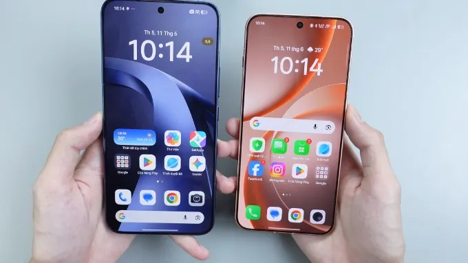 So sánh Xiaomi 17T Pro vs OPPO Find X9s về màn hình