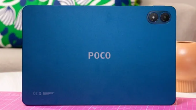 POCO Pad M1 có thân máy kim loại nguyên khối chắc chắn