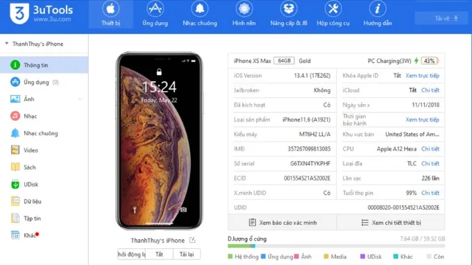 Sử dụng phần mềm kiểm tra phần cứng
