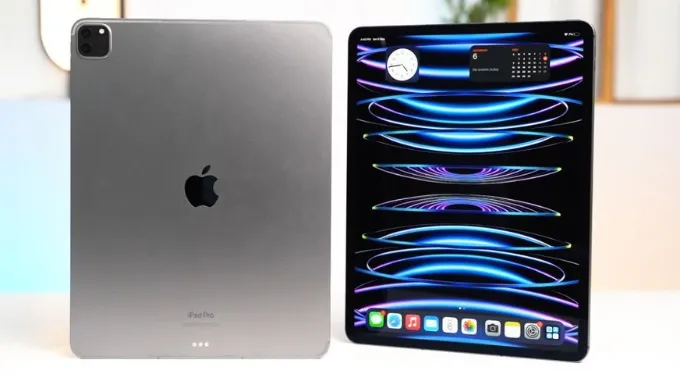 iPad Air M4 và iPad Pro M2 đều mang ngôn ngữ thiết kế vuông vức