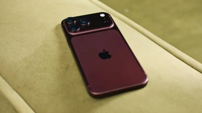 iPhone 18 Pro Max chọn Đỏ Burgundy làm tông màu chủ đạo