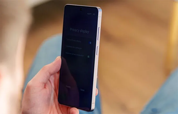 Chế độ hiển thị riêng tư trên Samsung Galaxy S26 Ultra