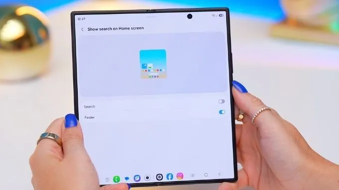 Tối ưu hóa thanh tìm kiếm nhanh Finder trên màn hình chính