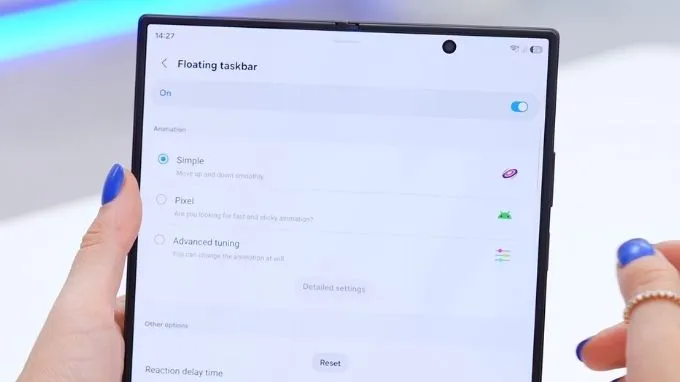 Tối ưu Taskbar với hiệu ứng chuyển động mượt mà