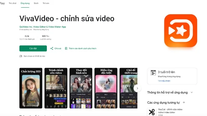 VivaVideo là ứng dụng lồng tiếng lý tưởng dành cho những người dùng mới