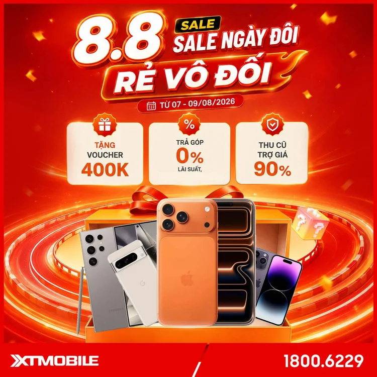 8.8 SALE NGÀY ĐÔI